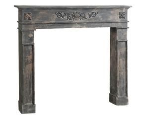 Cornici camino legno shabby