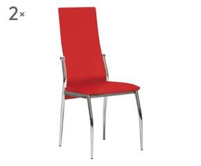 Sedie rosse: per una seduta audace e accattivante - Dalani ...