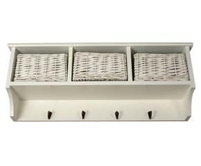 Halbank met opbergruimte