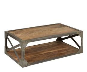 Lange houten eettafel