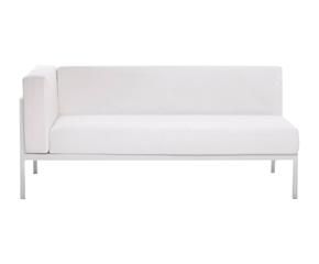 Design bank met chaise longue