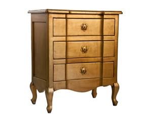 Brocante ladekast wit