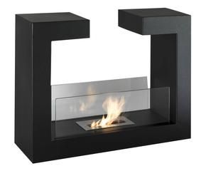 Elektrische haard buiten