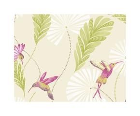 Hummingbird behang