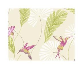 Hummingbird behang